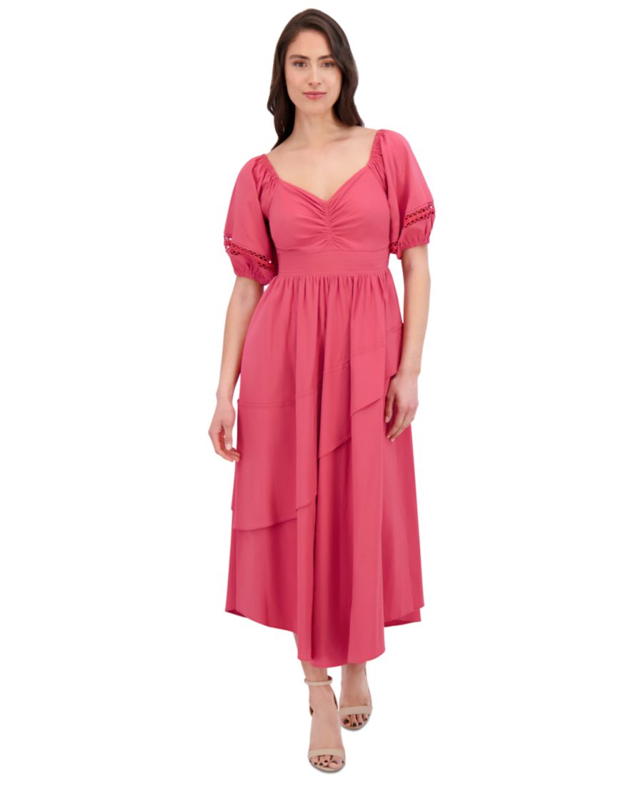 Женское миди-платье с пышными рукавами Siena, Brick Red
Женское миди-платье с пышными рукавами Siena, Brick Red