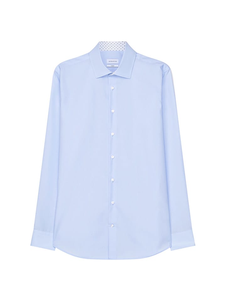 Seidensticker Рубашка - приталенный крой - светло-голубого цвета
Seidensticker Рубашка - приталенный крой - светло-голубого цвета