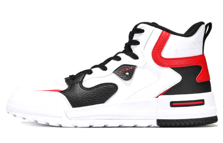 Обувь для скейтбординга Мужская с высоким верхом Белый, Черный, Красный Xtep
Обувь для скейтбординга Мужская с высоким верхом Белый, Черный, Красный Xtep