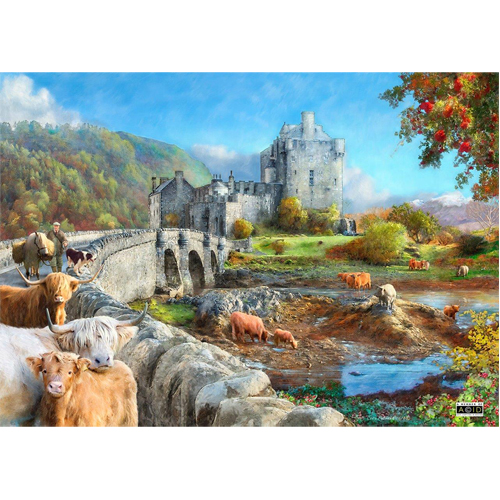 Пазлы Highland Morning 1000 Piece Puzzle 
Пазлы Highland Morning 1000 Piece Puzzle