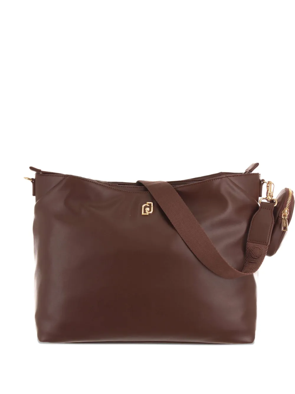 Сумка-тоут среднего размера с логотипом Liu Jo, коричневый
Сумка-тоут среднего размера с логотипом Liu Jo, коричневый