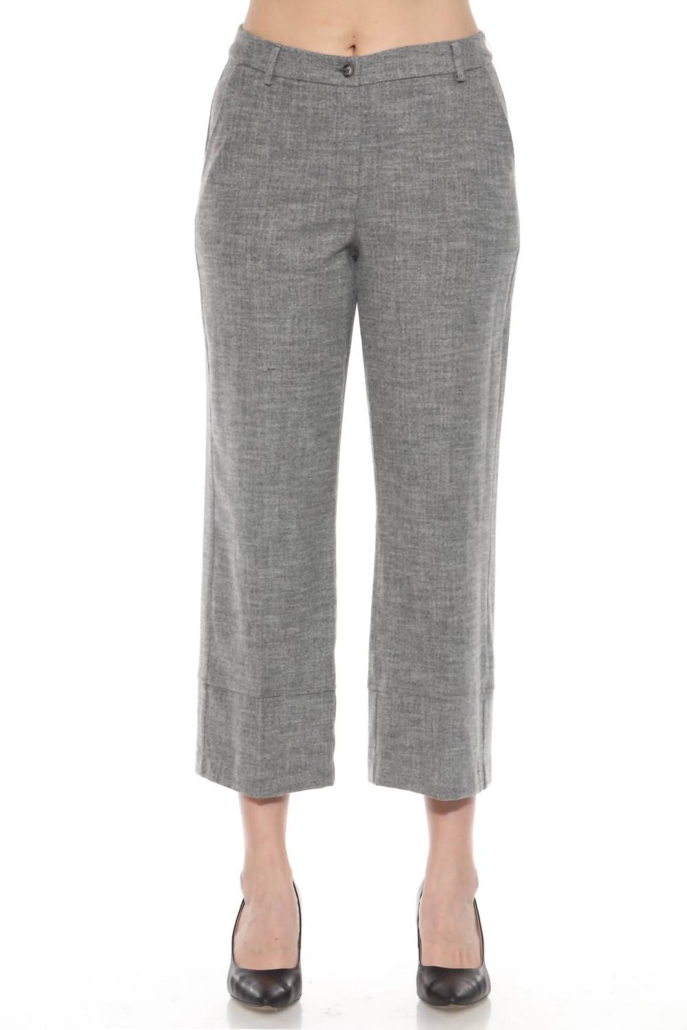 Свободные укороченные брюки серый меланж Joseph Ribkoff
Свободные укороченные брюки серый меланж Joseph Ribkoff