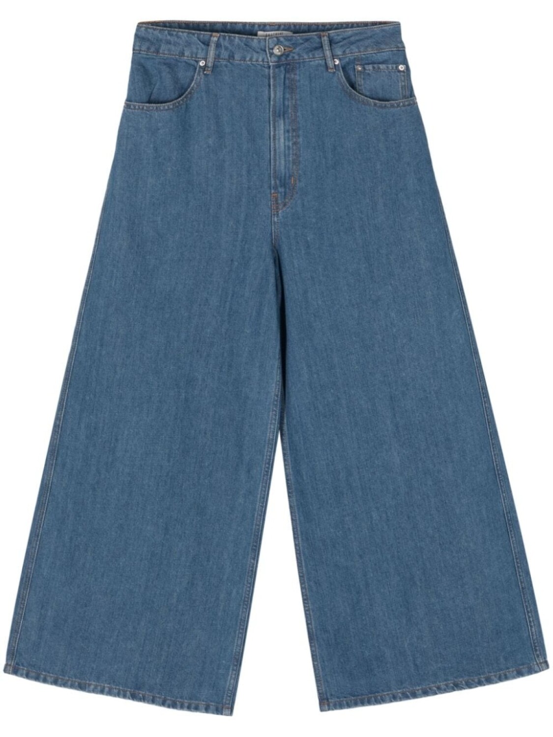 Gauchère брюки средней посадки, широкие, синий
Gauchère брюки средней посадки, широкие, синий