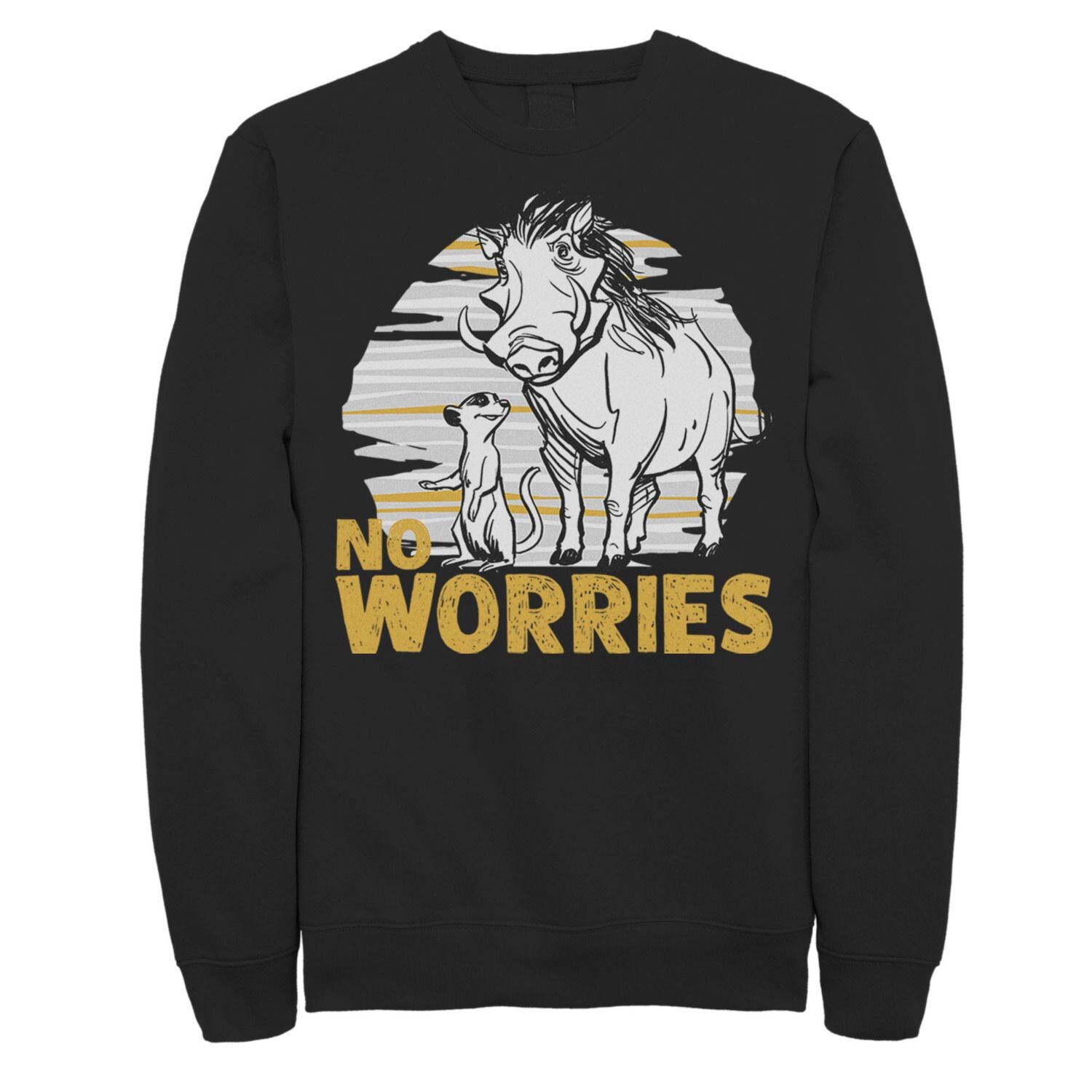 Мужской свитшот «Король Лев Тимон и Пумба» No Worries Disney
Мужской свитшот «Король Лев Тимон и Пумба» No Worries Disney