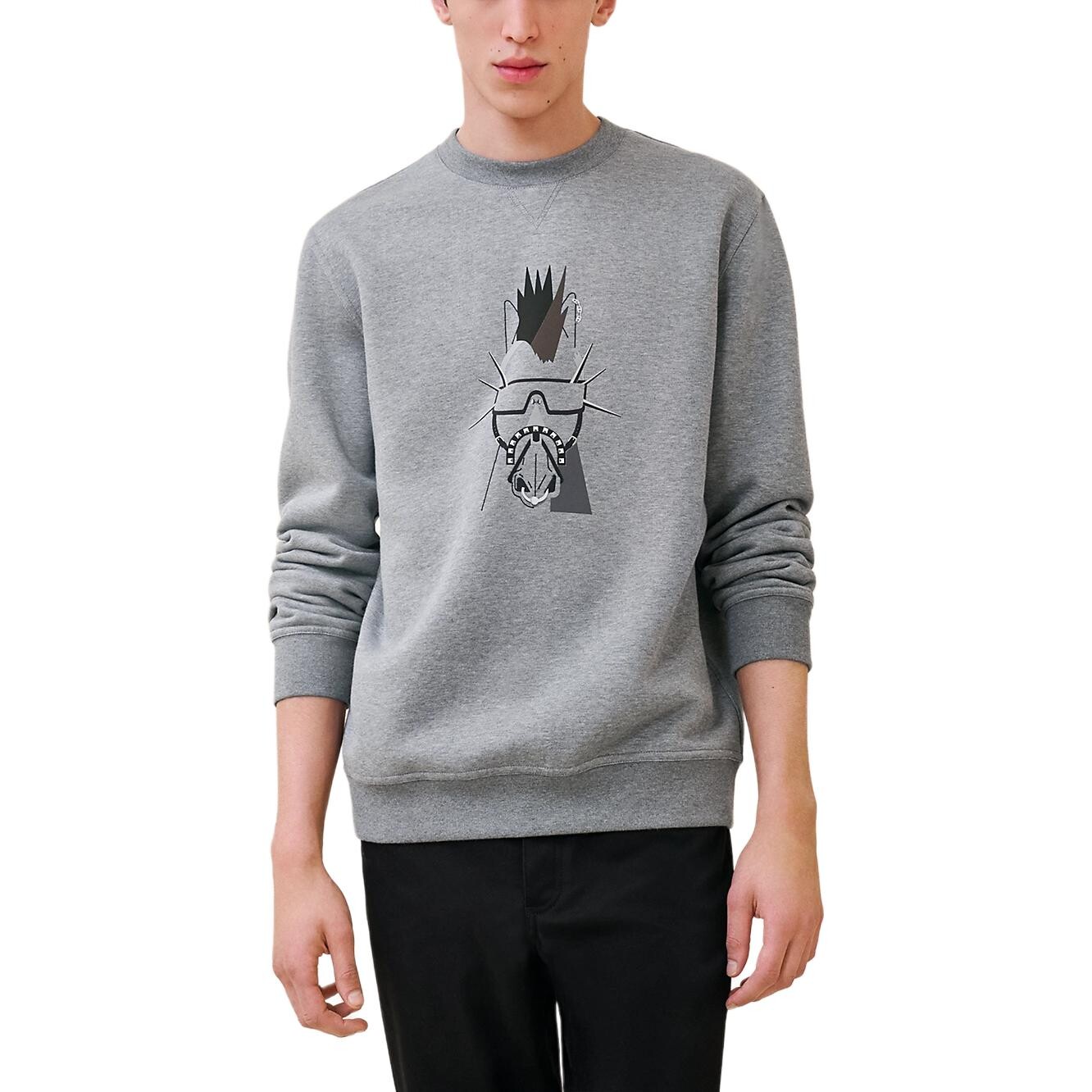 Толстовка мужская серая Hermes, серый
Толстовка мужская серая Hermes, серый