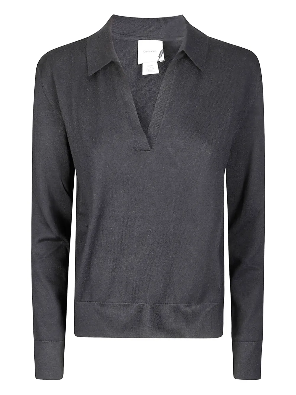 Свитер из мериносовой шерсти с длинными рукавами Calvin Klein, черный
Свитер из мериносовой шерсти с длинными рукавами Calvin Klein, черный