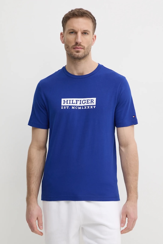 Хлопковая футболка Tommy Hilfiger, синий
Хлопковая футболка Tommy Hilfiger, синий