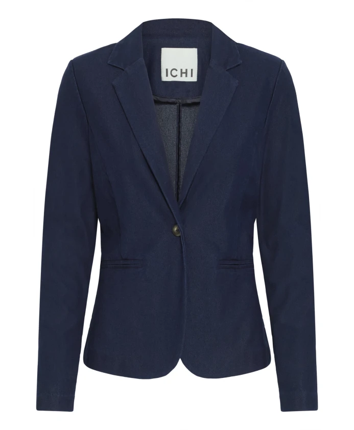 Джинсовый пиджак, темно-синий, классический стиль. Ichi, синий
Джинсовый пиджак, темно-синий, классический стиль. Ichi, синий