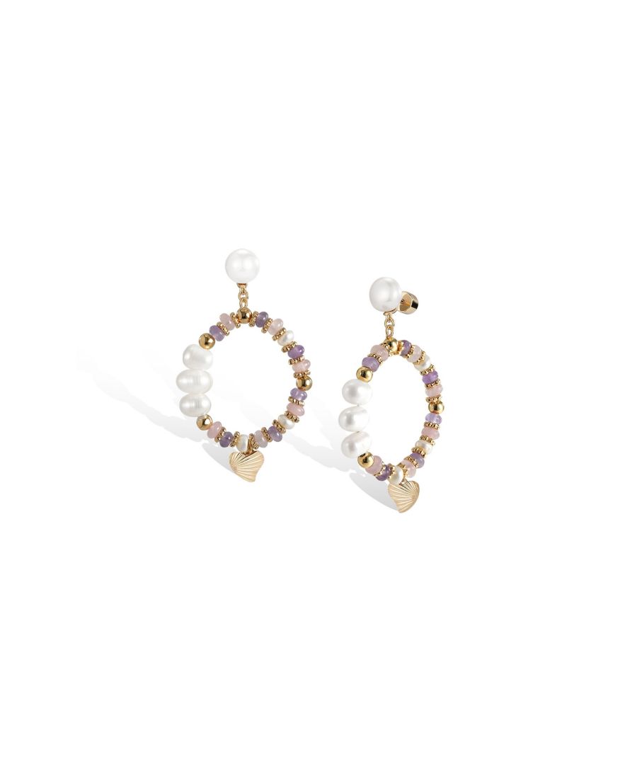 Серьги Тетис RETRO CHIC, Purple & white
Серьги Тетис RETRO CHIC, Purple & white