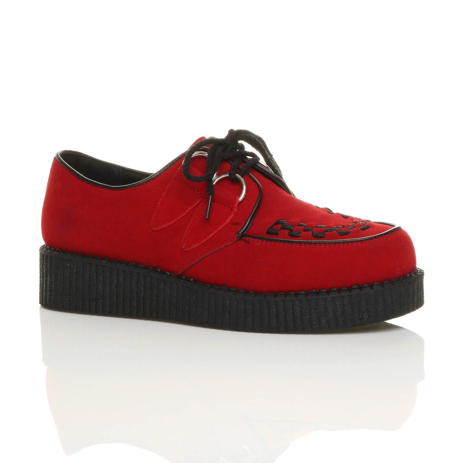 Туфли Teddy Boy на низкой танкетке Creepers из искусственной замши на шнуровке AJVANI, красный
Туфли Teddy Boy на низкой танкетке Creepers из искусственной замши на шнуровке AJVANI, красный