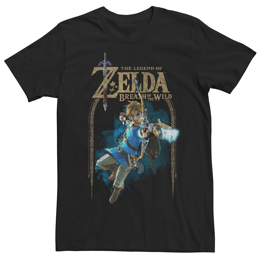 Мужская футболка Zelda Breath of the Wild Link Archer Jump Tee Licensed Character, черный
Мужская футболка Zelda Breath of the Wild Link Archer Jump Tee Licensed Character, черный