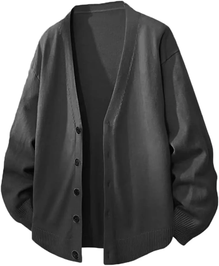 Мужской кардиган с V-образным вырезом
Мужской кардиган с V-образным вырезом