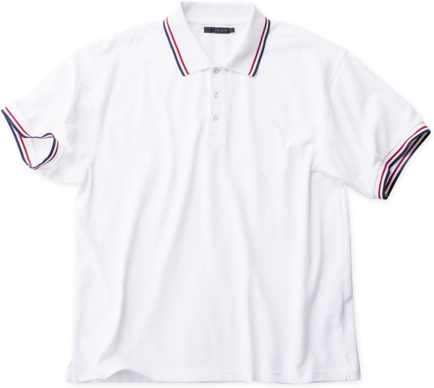 Мужская поло-рубашка Mc SP с ребристым воротником из ткани пике, с коротким рукавом, белая Mc.Sp
Мужская поло-рубашка Mc SP с ребристым воротником из ткани пике, с коротким рукавом, белая Mc.Sp