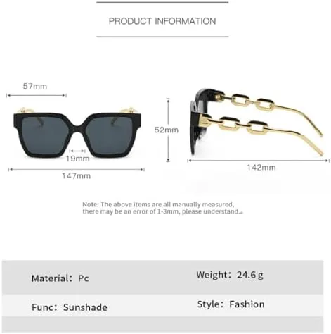 Модные очки в крупной оправе для мужчин, с цепочкой на линзах, солнцезащитным козырьком и в стиле ретро, женские солнцезащитные очки MTZJH, Hawksbill Grey
Модные очки в крупной оправе для мужчин, с цепочкой на линзах, солнцезащитным козырьком и в стиле ретро, женские солнцезащитные очки MTZJH, Hawksbill Grey