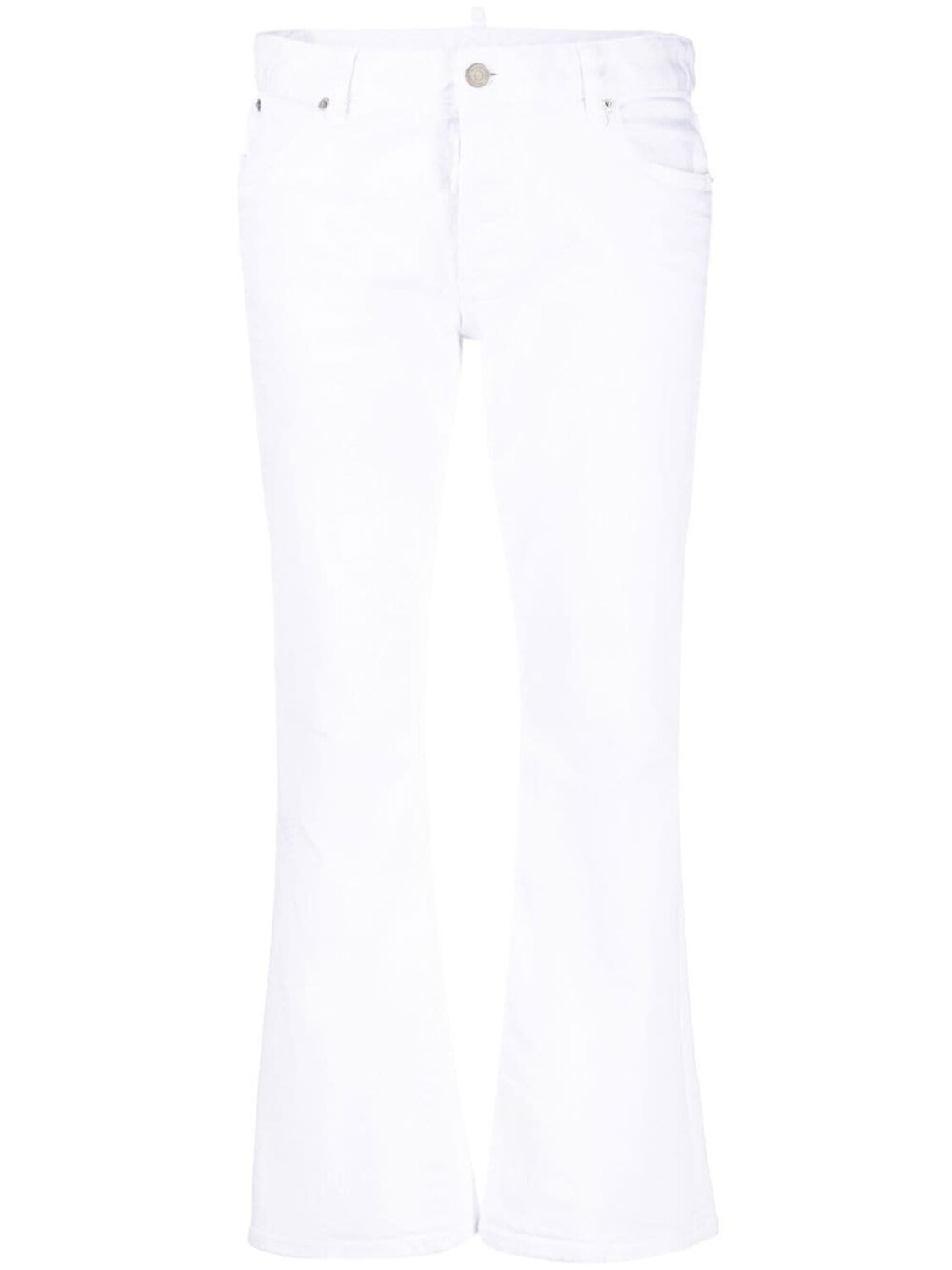 Dsquared2 укороченные брюки bootcut, белый
Dsquared2 укороченные брюки bootcut, белый