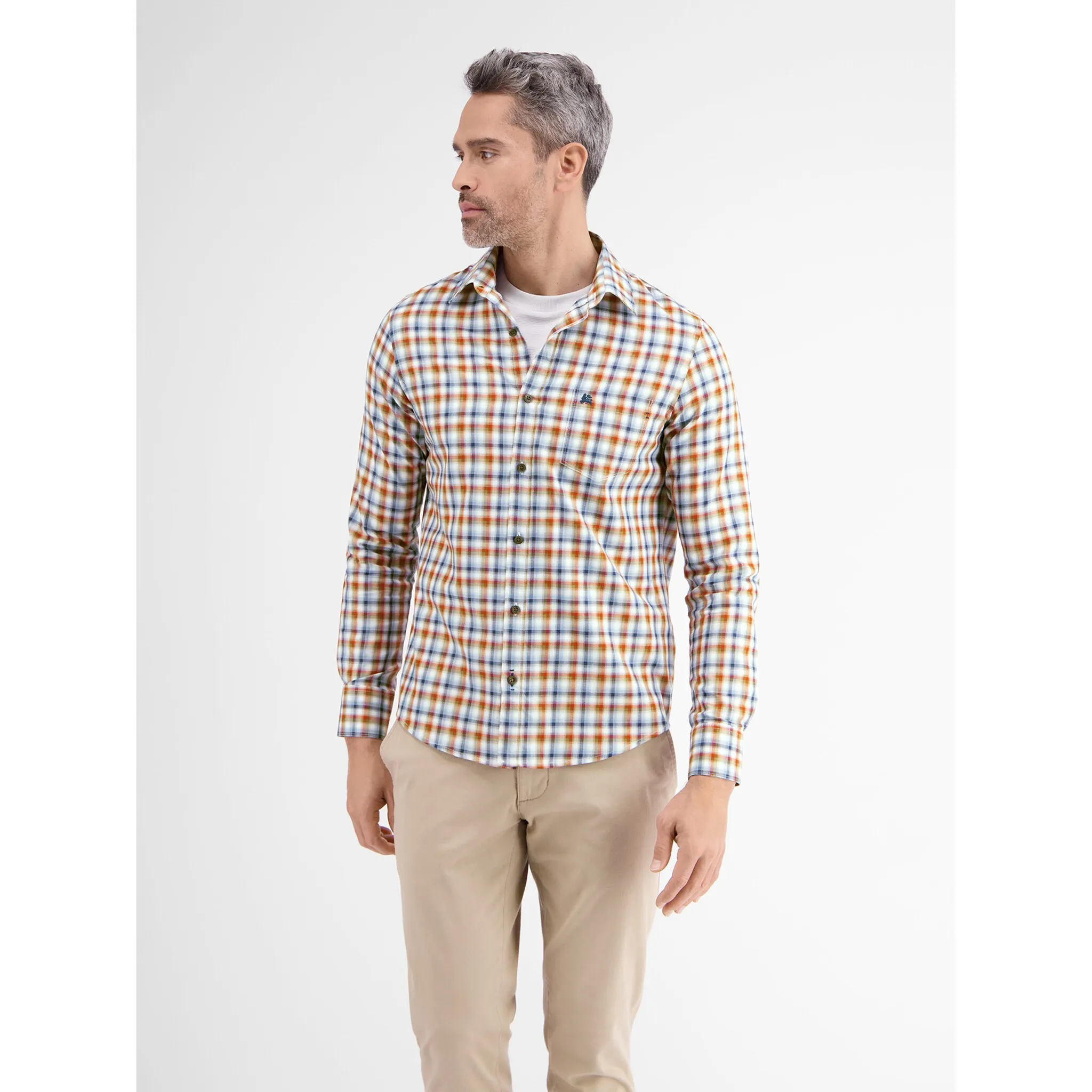 Рубашка в клетку LERROS "Рубашка в клетку LERROS из твила ", белый
Рубашка в клетку LERROS "Рубашка в клетку LERROS из твила ", белый