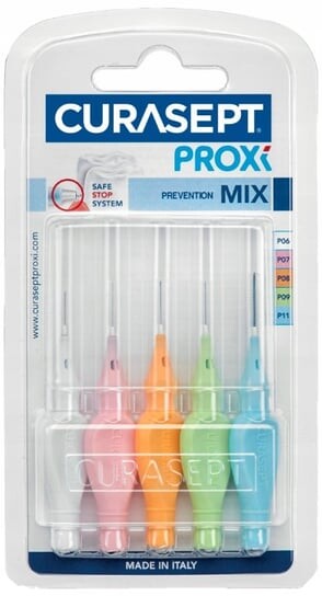 Межзубные щетки, 5 шт. Curasept, Proxi Mix
Межзубные щетки, 5 шт. Curasept, Proxi Mix