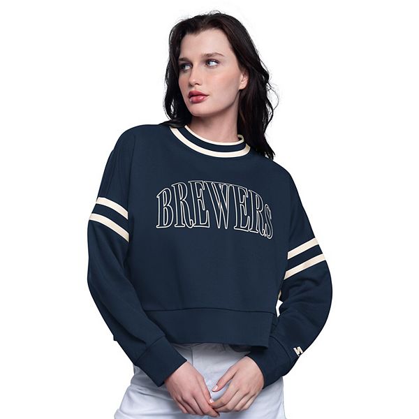 Женский свитшот Milwaukee Brewers Power Play укороченный navy Starter, Синий, Женский свитшот Milwaukee Brewers Power Play укороченный navy Starter
Женский свитшот Milwaukee Brewers Power Play укороченный navy Starter, Синий, Женский свитшот Milwaukee Brewers Power Play укороченный navy Starter