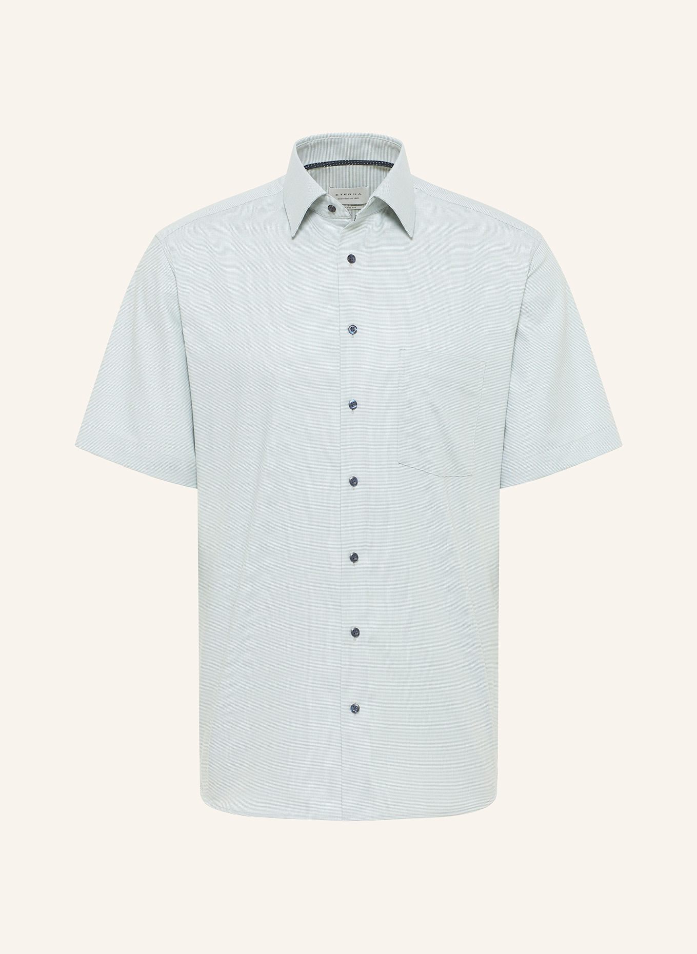 Рубашка с короткими рукавами, современный крой Eterna, зеленый
Рубашка с короткими рукавами, современный крой Eterna, зеленый