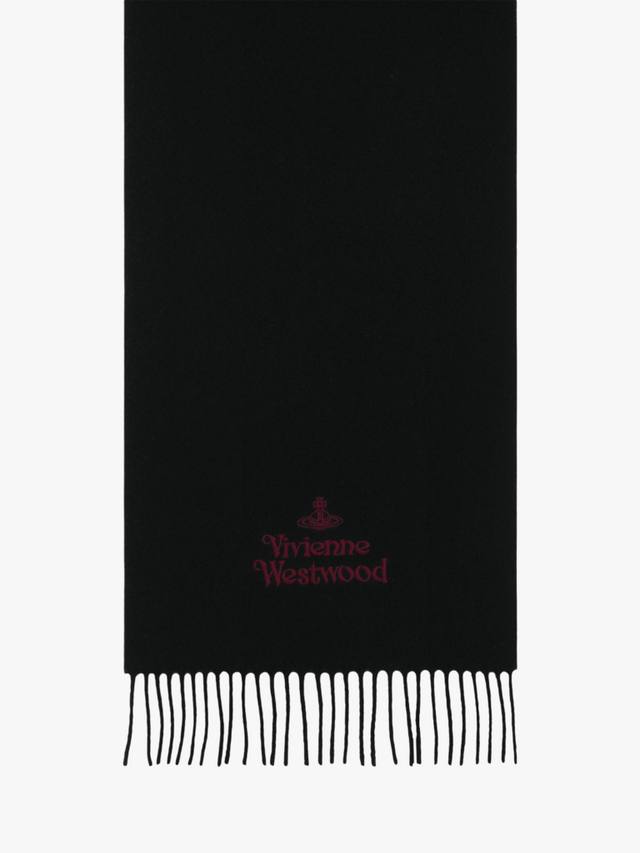 Шерстяной прямоугольный шарф Vivienne Westwood, Black
Шерстяной прямоугольный шарф Vivienne Westwood, Black