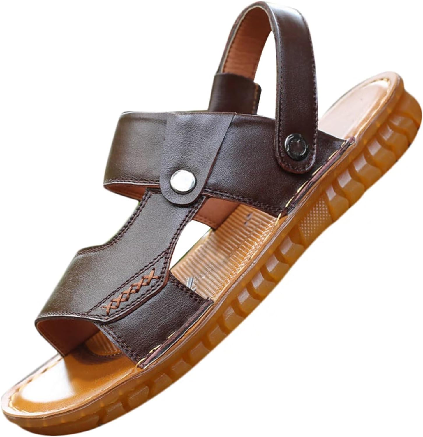 Мужские слайд-сандалии HNVAVQ Летние пляжные сандалии Открытые кожаные сандалии для прогулок Шлепанцы Водная обувь Сандалии-рыбацкие, B
Мужские слайд-сандалии HNVAVQ Летние пляжные сандалии Открытые кожаные сандалии для прогулок Шлепанцы Водная обувь Сандалии-рыбацкие, B