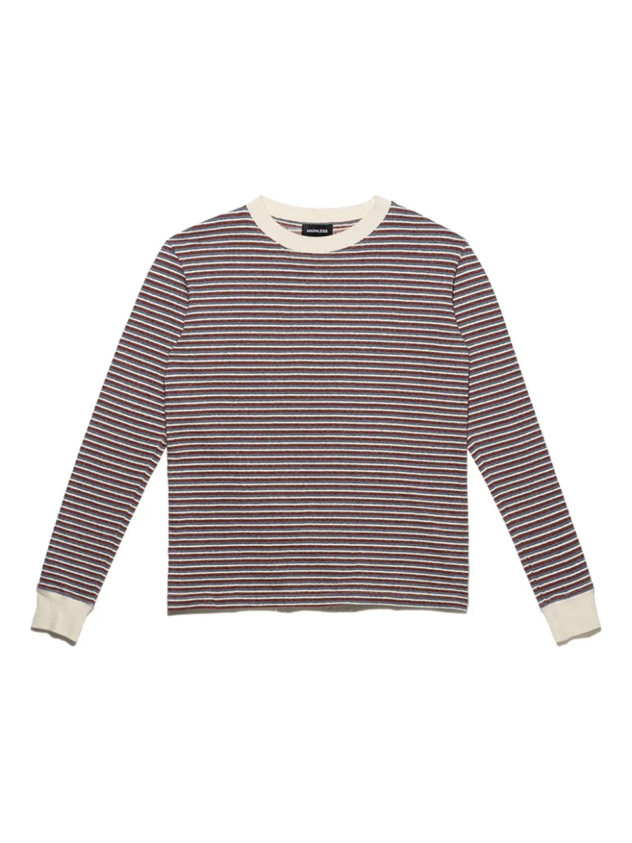Полосатый топ с длинными рукавами Mainless, нейтральный
Полосатый топ с длинными рукавами Mainless, нейтральный
