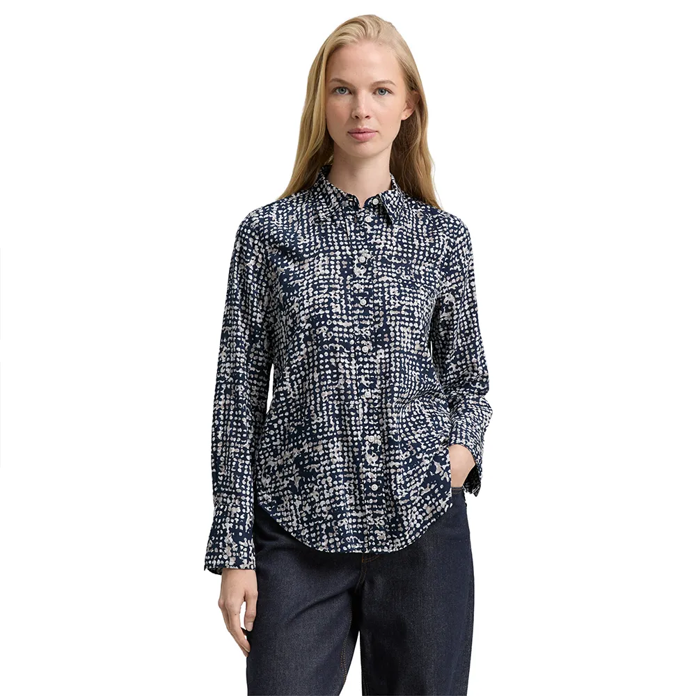 Блузка Tom Tailor 1047586, синий
Блузка Tom Tailor 1047586, синий