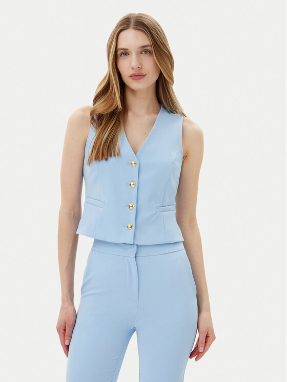 Жилет стандартного кроя 25EB128/43MA Maryley, голубой
Жилет стандартного кроя 25EB128/43MA Maryley, голубой