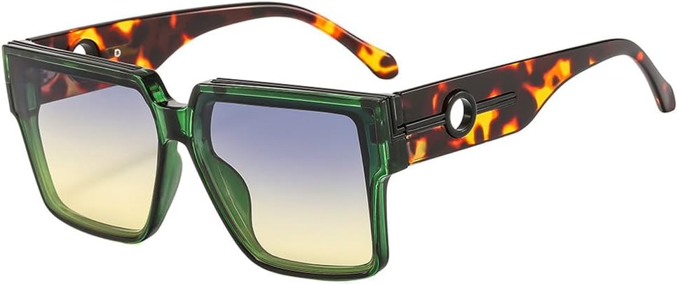 Солнцезащитные очки женские в винтажном стиле с крупной оправой, мужские модные роскошные солнцезащитные очки с защитой от УФ-излучения UV400, зеленые, один размер TYUVIVO, Green
Солнцезащитные очки женские в винтажном стиле с крупной оправой, мужские модные роскошные солнцезащитные очки с защитой от УФ-излучения UV400, зеленые, один размер TYUVIVO, Green