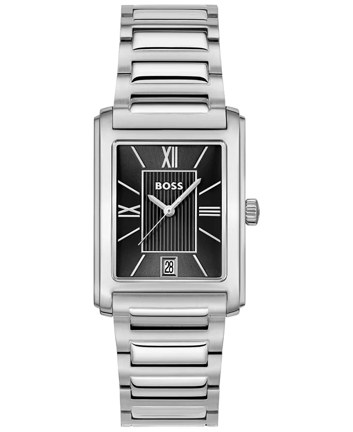 Мужские часы Principle Dress Quartz Basic Calendar из нержавеющей стали, 28 x 39 мм Hugo Boss
Мужские часы Principle Dress Quartz Basic Calendar из нержавеющей стали, 28 x 39 мм Hugo Boss