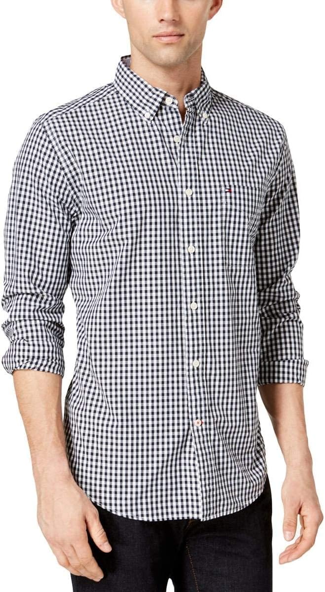 Мужская рубашка Tommy Hilfiger с длинным рукавом и застежкой на пуговицы, классический крой, Navy Blue Blazer
Мужская рубашка Tommy Hilfiger с длинным рукавом и застежкой на пуговицы, классический крой, Navy Blue Blazer
