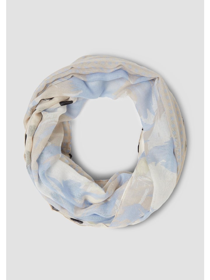 s.Oliver Шарф-снуд из ткани 50D3 светло-голубого цвета
s.Oliver Шарф-снуд из ткани 50D3 светло-голубого цвета