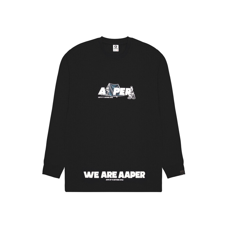 Футболка мужская черная Aape, черный
Футболка мужская черная Aape, черный