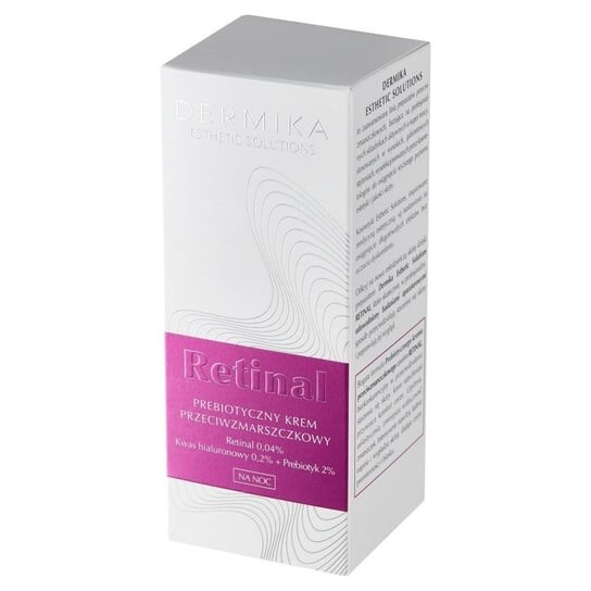 Пребиотический ночной крем против морщин 50 мл Dermika Esthetic Solutions Retinal
Пребиотический ночной крем против морщин 50 мл Dermika Esthetic Solutions Retinal