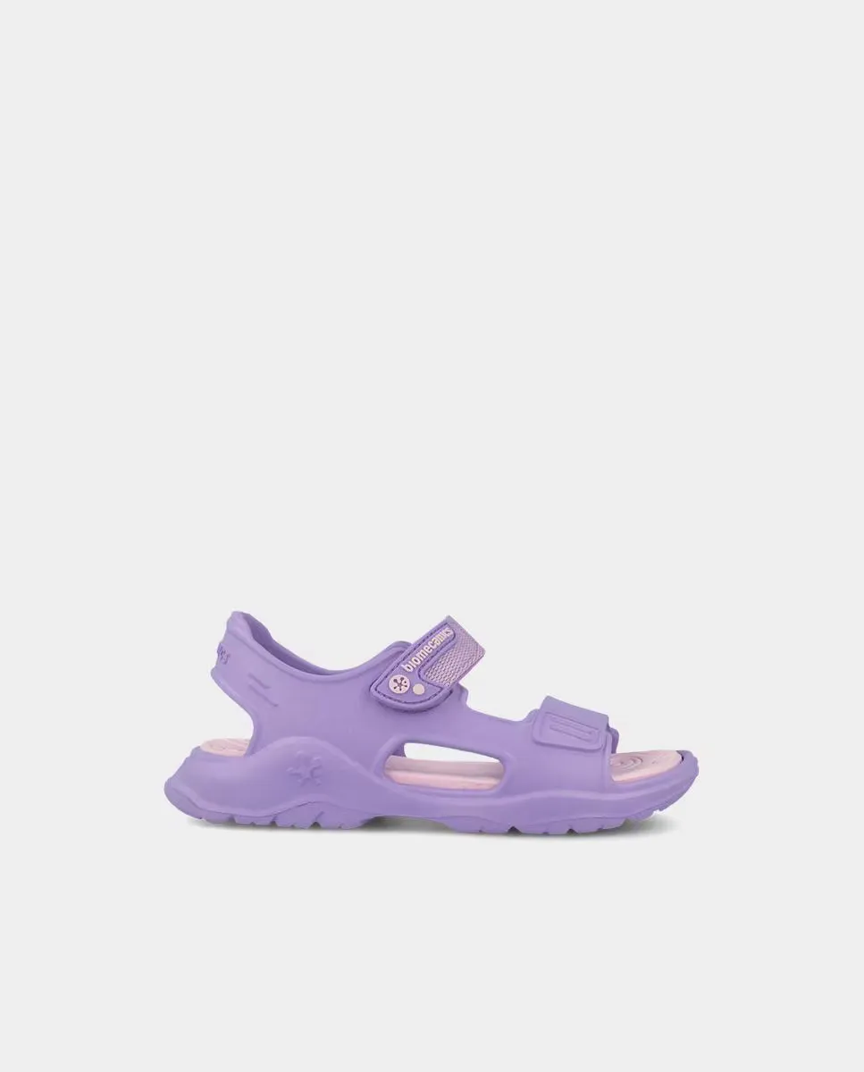 Детские открытые пляжные сандалии с двойной застежкой на кнопки Biomecanics, сиреневый
Детские открытые пляжные сандалии с двойной застежкой на кнопки Biomecanics, сиреневый