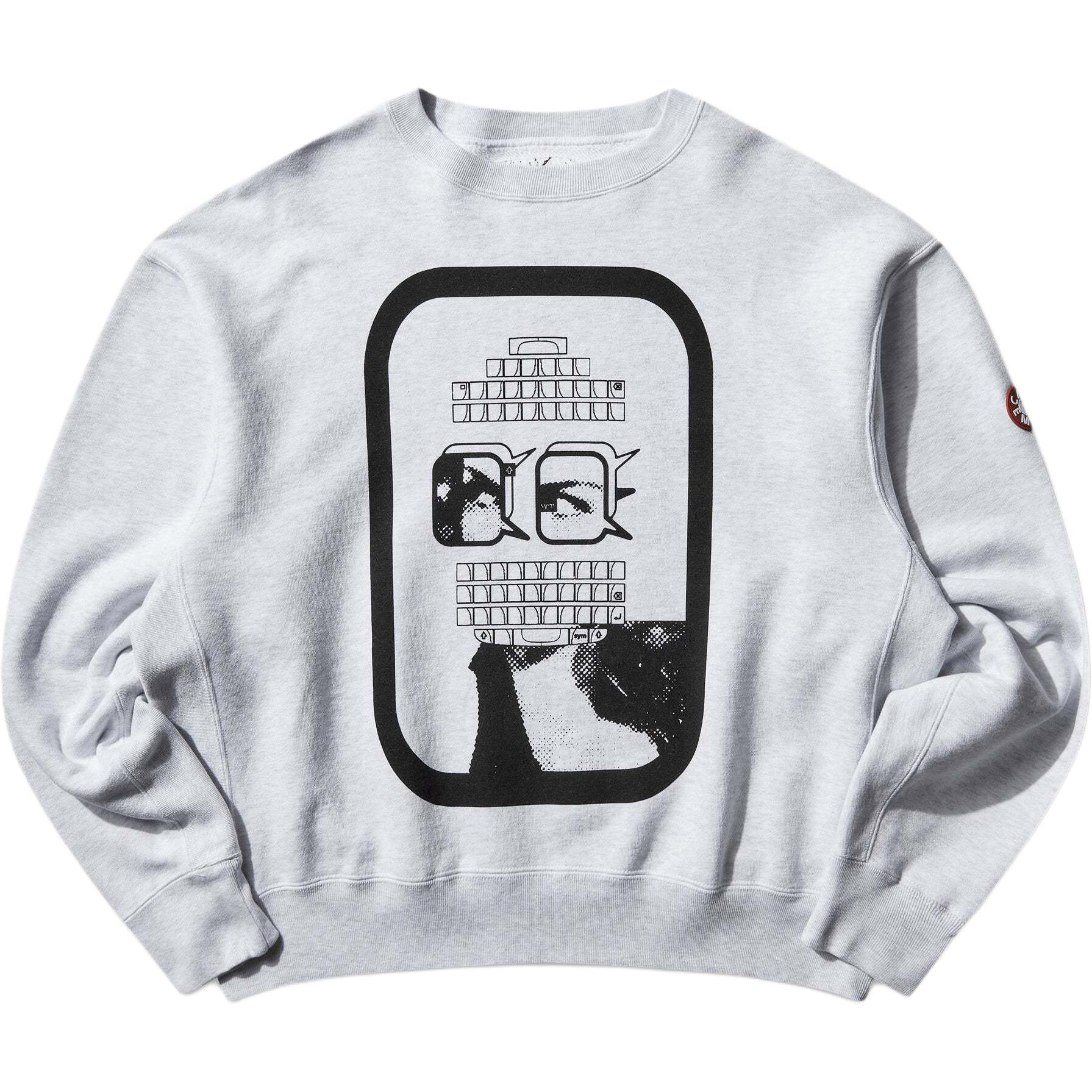 Cav Empt Мужской свитшот MD 00 38 с круглой горловиной, серый
Cav Empt Мужской свитшот MD 00 38 с круглой горловиной, серый