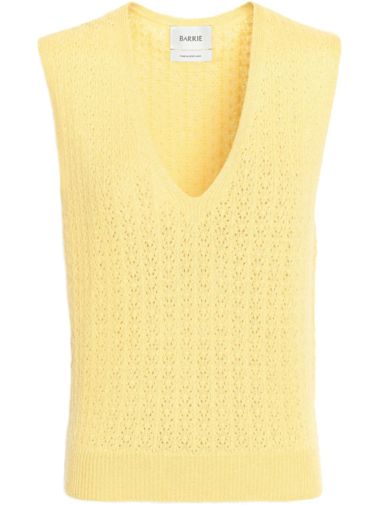 Трикотажный жилет с V-образным вырезом Barrie, желтый
Трикотажный жилет с V-образным вырезом Barrie, желтый
