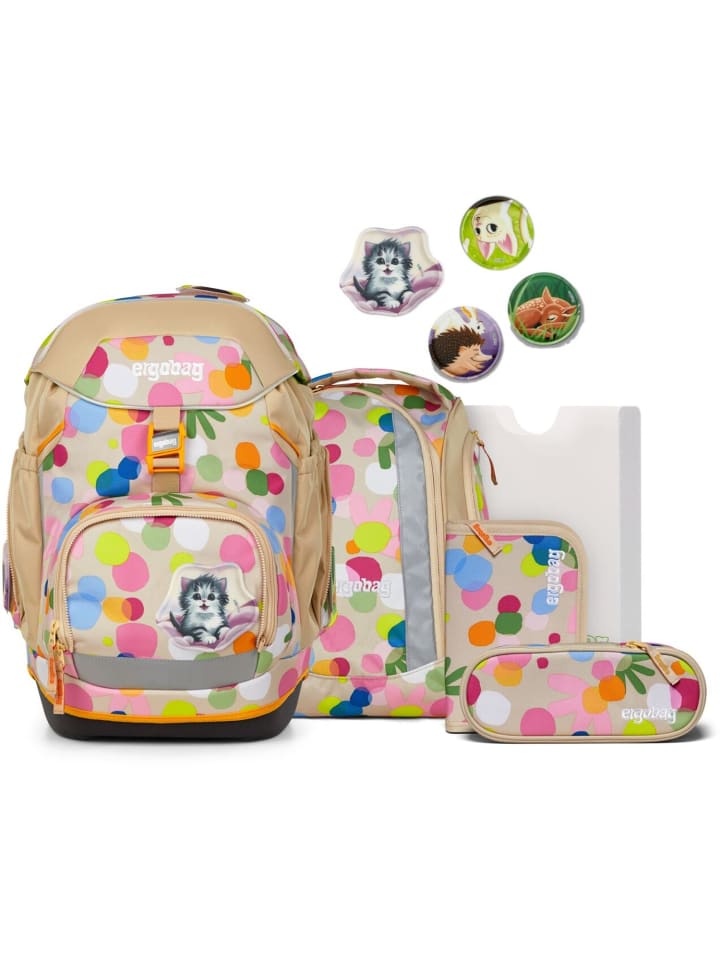 Ergobag Набор из 6 школьных рюкзаков Flower PowBär желтого цвета
Ergobag Набор из 6 школьных рюкзаков Flower PowBär желтого цвета