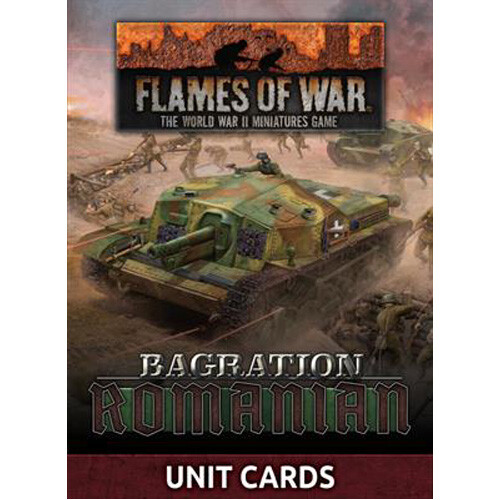Фигурки Flames Of War: Bagration: Romanian Unit Cards
Фигурки Flames Of War: Bagration: Romanian Unit Cards