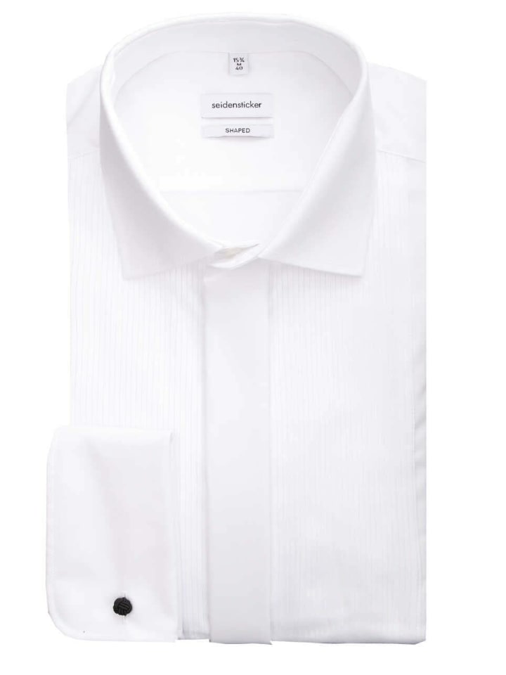 Мужская деловая рубашка с длинными рукавами белого цвета Seidensticker
Мужская деловая рубашка с длинными рукавами белого цвета Seidensticker