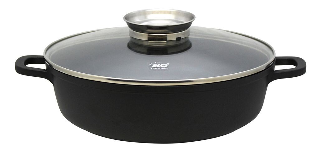 ELO 86688 Alucast - Кастрюля со стеклянной крышкой, круглая Ø 28 см, литой алюминий, совместима с индукционной плитой/сковорода
ELO 86688 Alucast - Кастрюля со стеклянной крышкой, круглая Ø 28 см, литой алюминий, совместима с индукционной плитой/сковорода