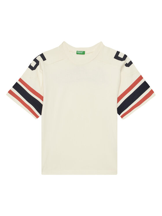 Футболка свободного кроя 3MI5C10OA United Colors Of Benetton, бежевый
Футболка свободного кроя 3MI5C10OA United Colors Of Benetton, бежевый