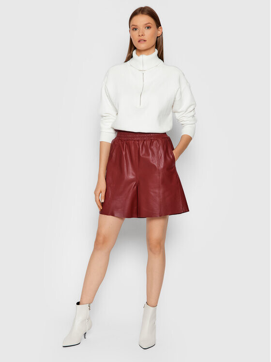 Кожаные шорты свободного кроя Gestuz, красный
Кожаные шорты свободного кроя Gestuz, красный