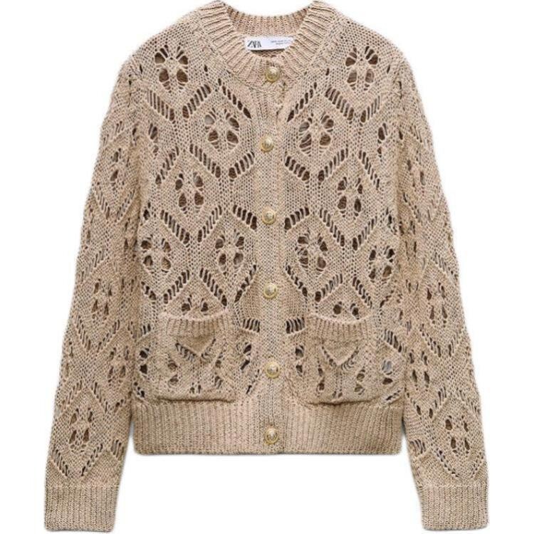 Трикотаж женский темно-бежевый Zara
Трикотаж женский темно-бежевый Zara