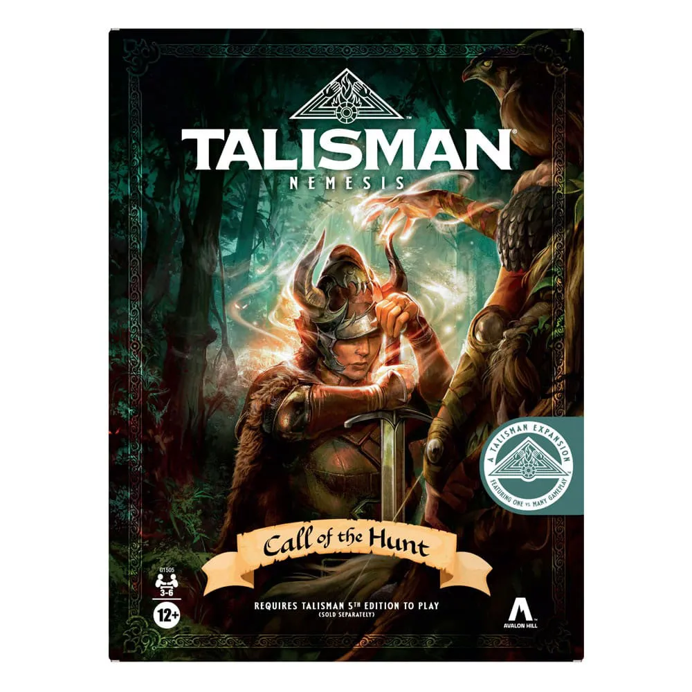Настольная игра Hasbro Talisman Nemesis Call of the Hunt (дополнение, английская версия), зеленый
Настольная игра Hasbro Talisman Nemesis Call of the Hunt (дополнение, английская версия), зеленый