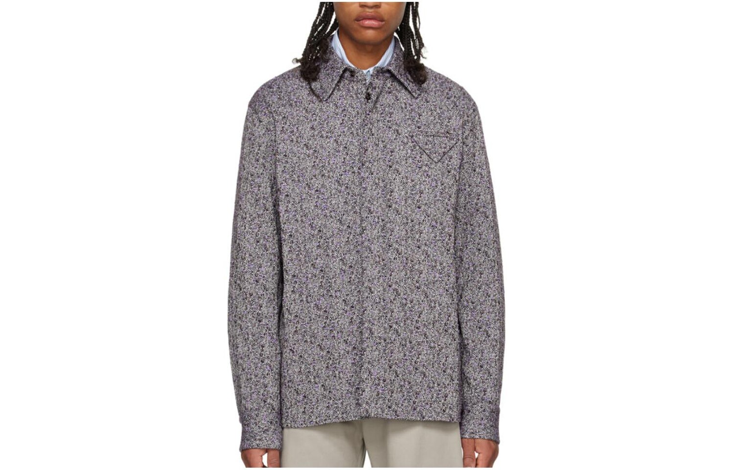 Рубашка мужская многоцветная Bottega Veneta, цвет Multicolor 
Рубашка мужская многоцветная Bottega Veneta, цвет Multicolor