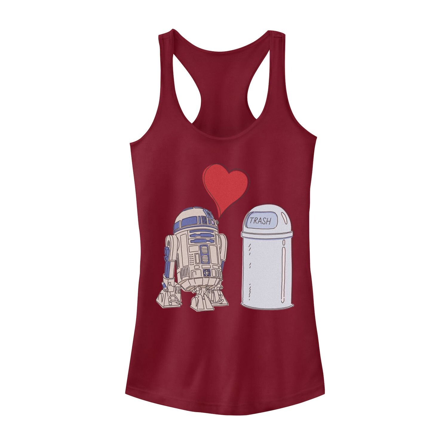 Майка для юниоров Star Wars R2-D2 Loves Trash Can Licensed Character
Майка для юниоров Star Wars R2-D2 Loves Trash Can Licensed Character