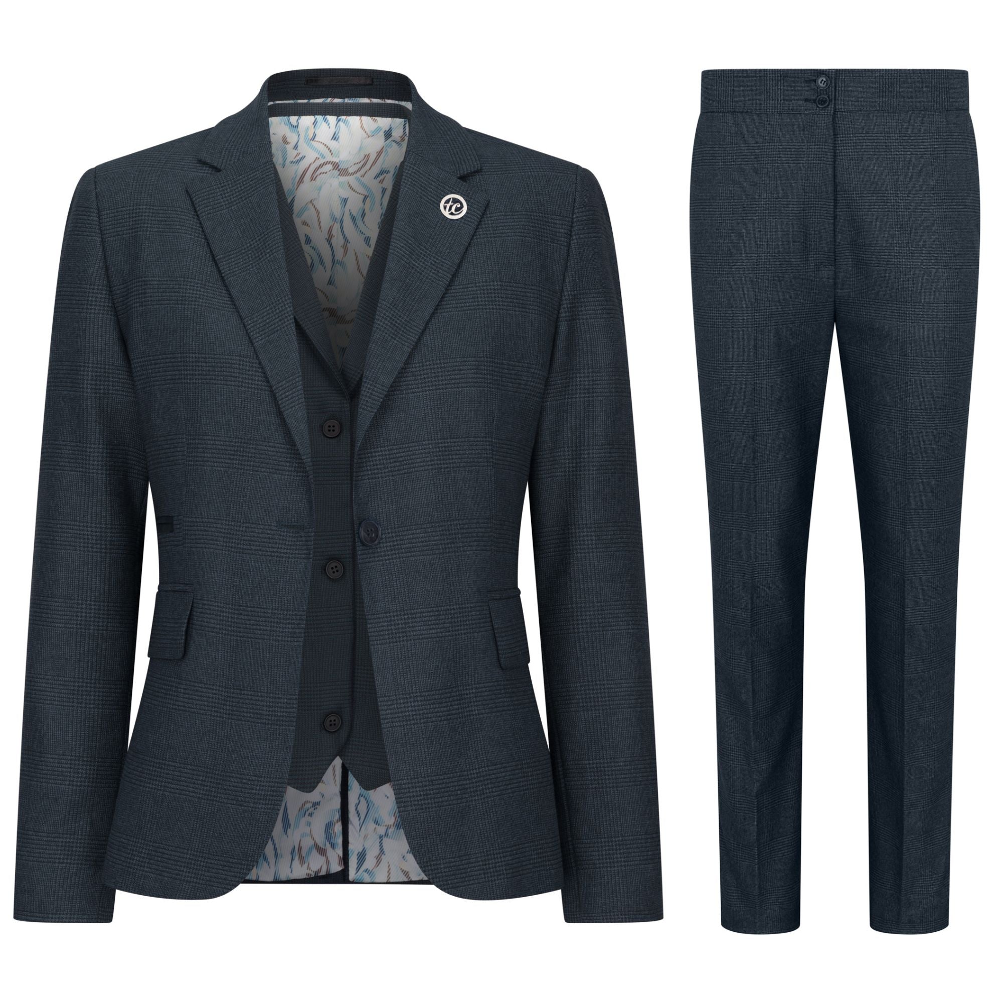 TPW - Костюм из 3 предметов в клетку «Принц Уэльский», приталенный деловой деловой костюм для женщин TruClothing, оливковый
TPW - Костюм из 3 предметов в клетку «Принц Уэльский», приталенный деловой деловой костюм для женщин TruClothing, оливковый