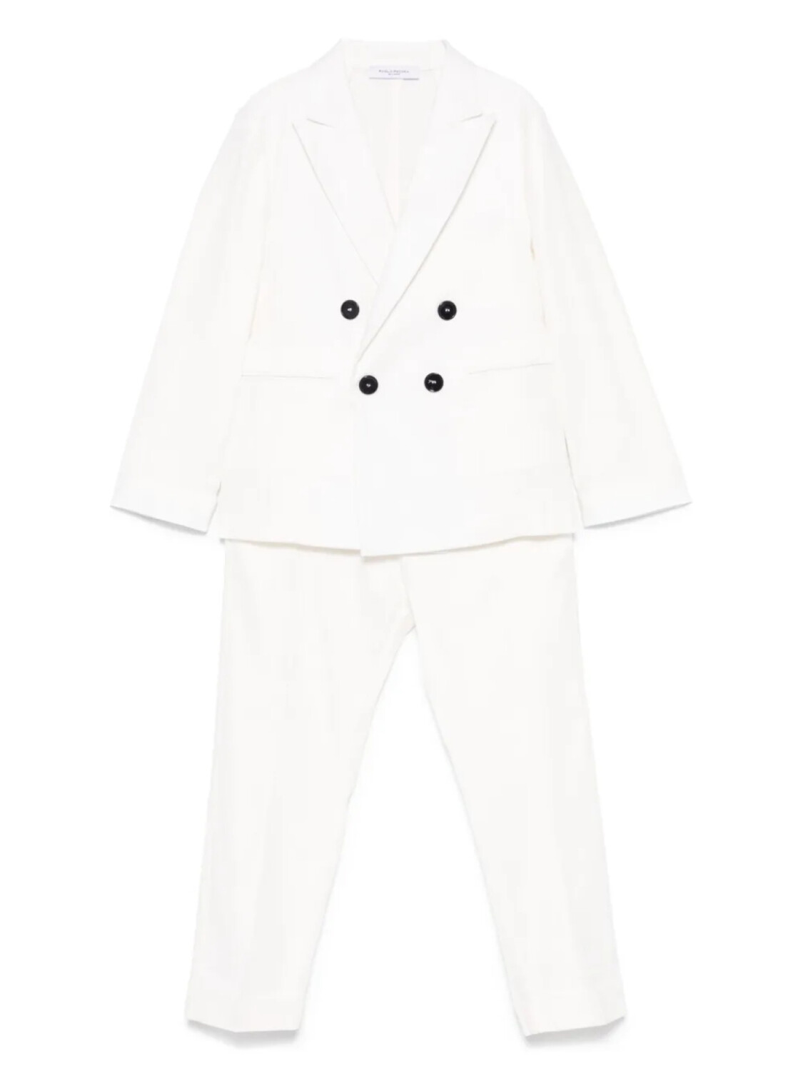 Двубортный костюм Paolo Pecora Kids, белый
Двубортный костюм Paolo Pecora Kids, белый