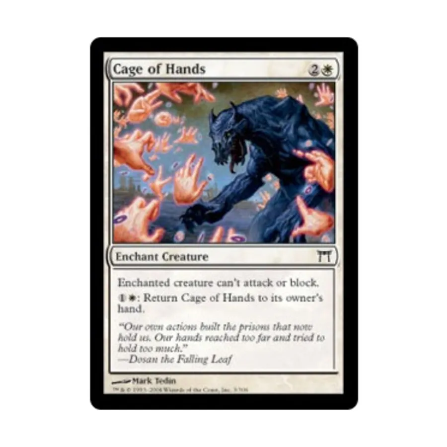 CCG Клетка рук (С), MTG - Champions of Kamigawa
CCG Клетка рук (С), MTG - Champions of Kamigawa